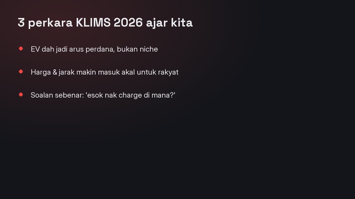 3 pengajaran dari KLIMS 2026
