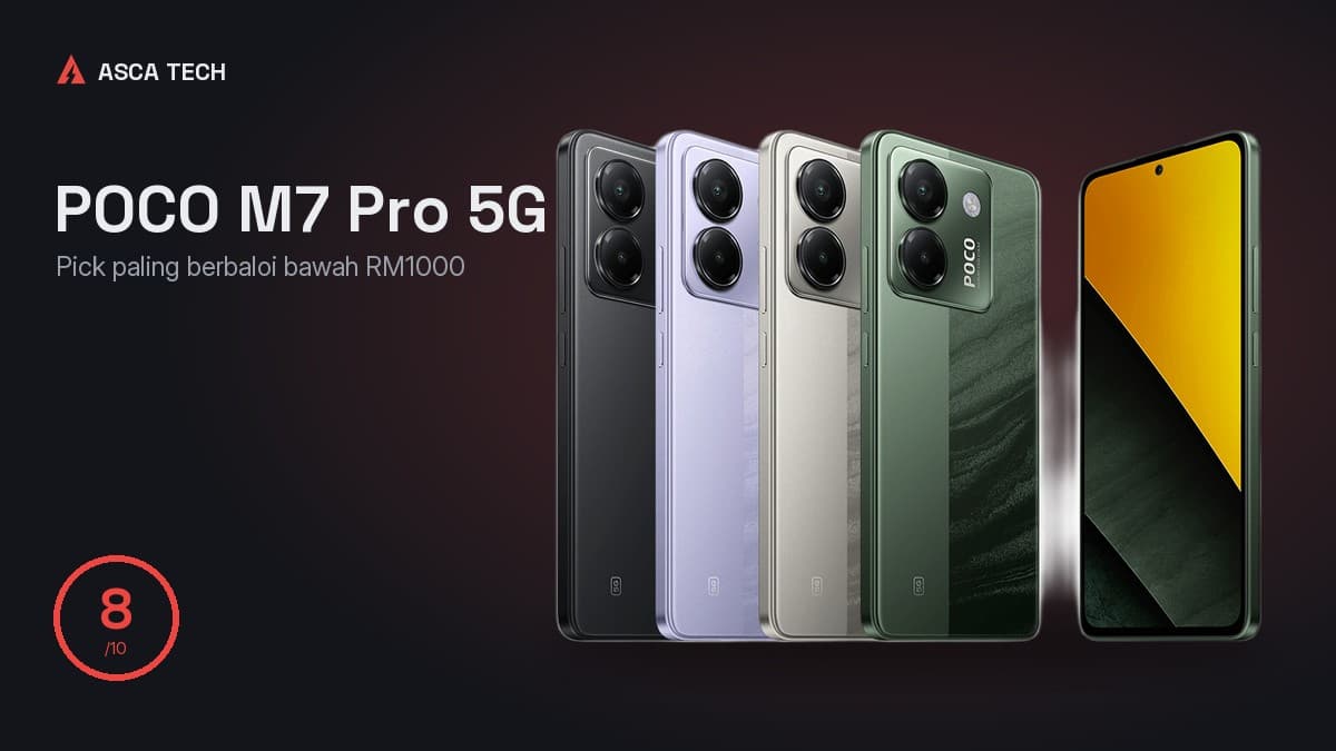 POCO M7 Pro 5G — pick paling berbaloi bawah RM1000